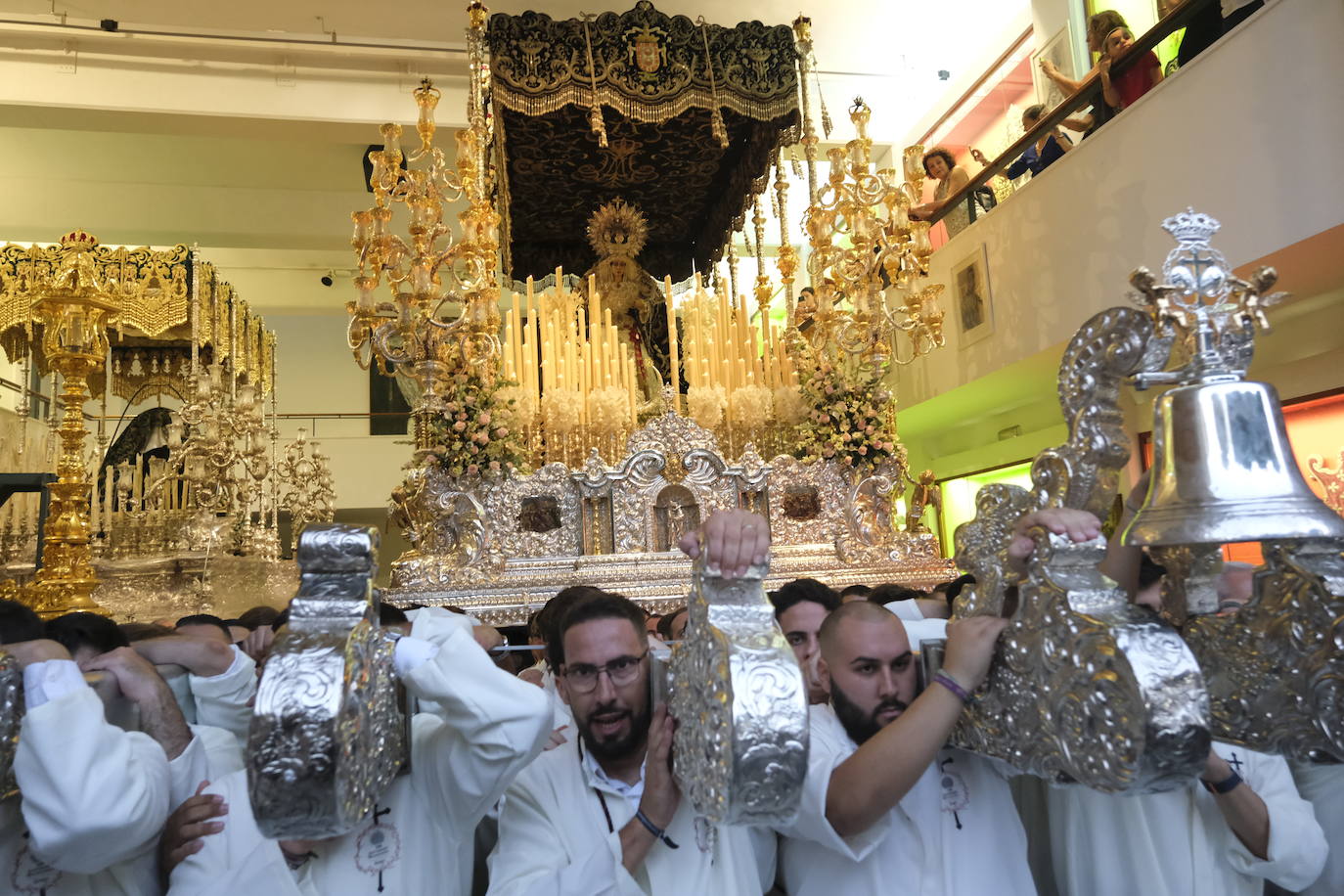 Se celebran los actos del centenario de la cofradía perchelera 