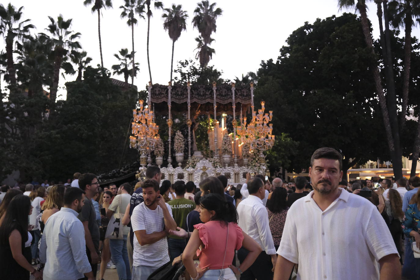 Se celebran los actos del centenario de la cofradía perchelera 