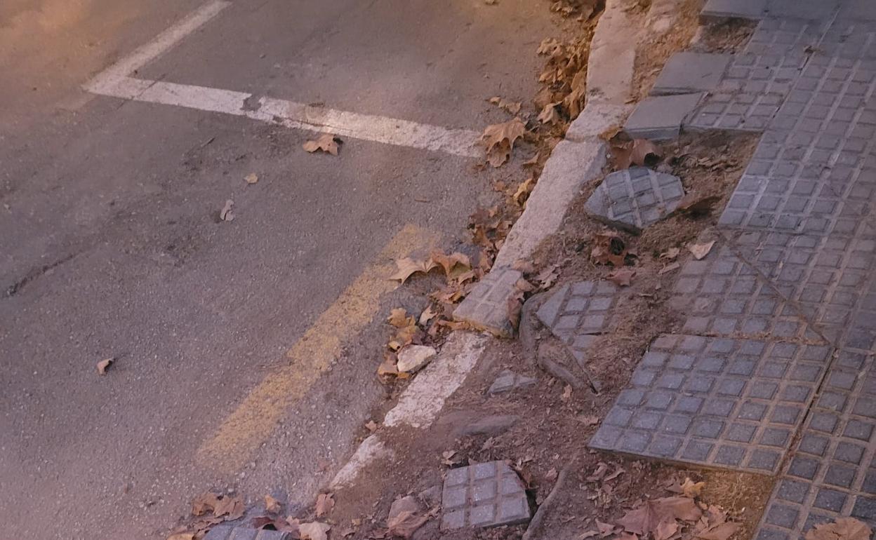 Vista de una parte de la calle Octavio Picón. 