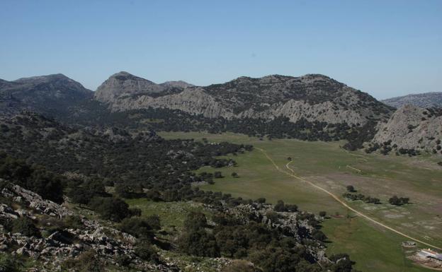 Esta zona es una altiplanicie.