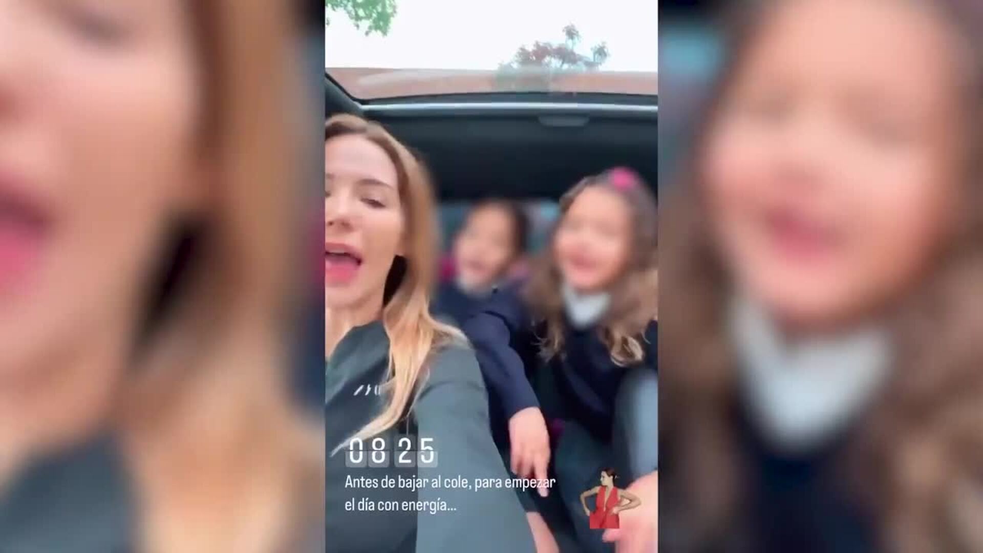 Tamara Gorro disfruta con sus hijos en la vuelta a la rutina