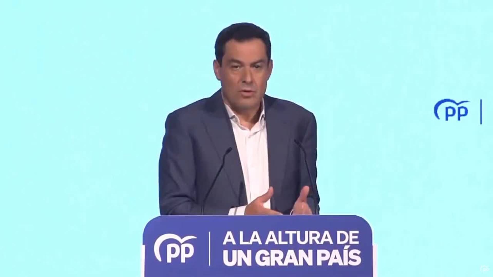 Juanma Moreno, sobre la bajada de impuestos en Andalucía