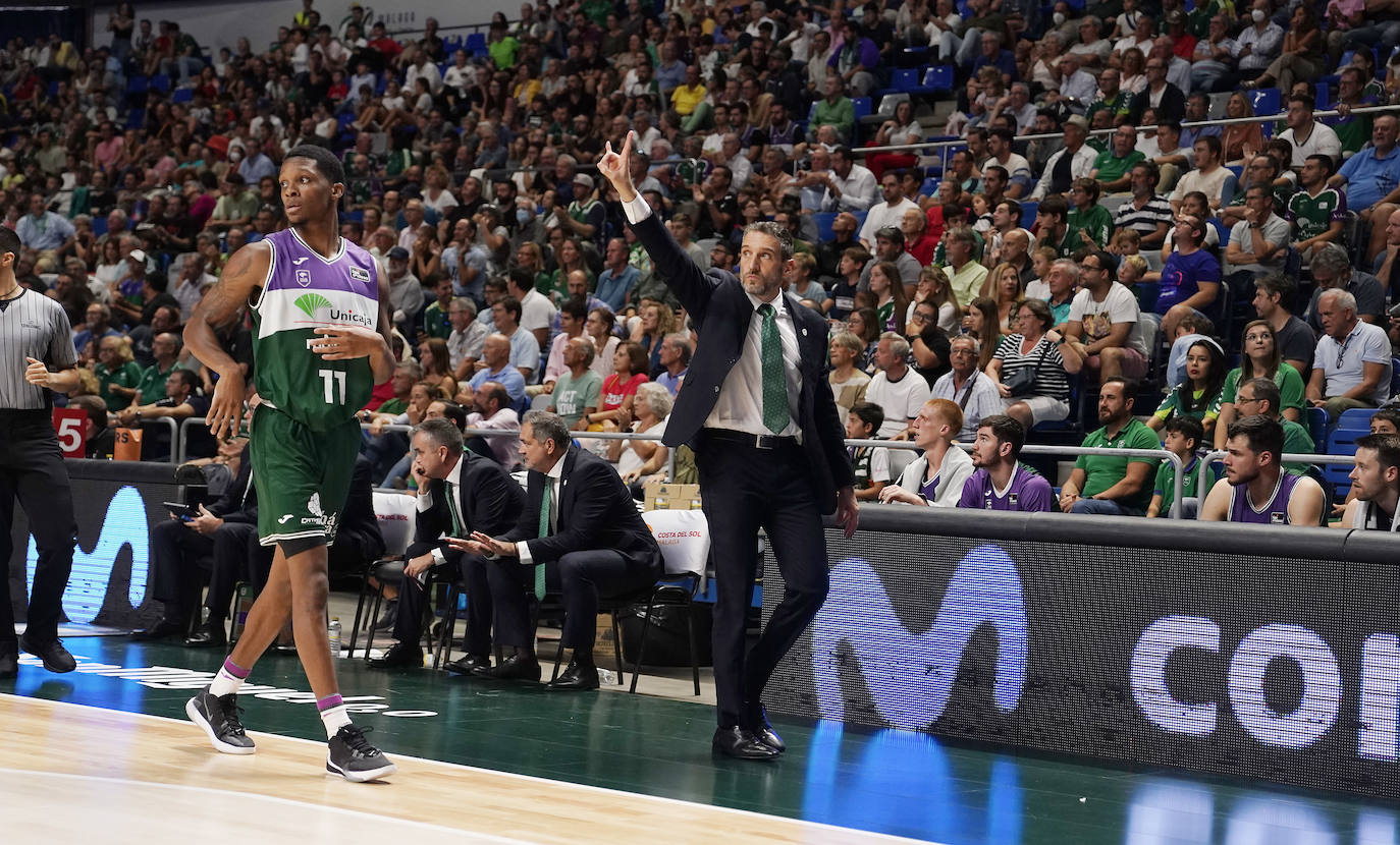 El Unicaja suma su primer triunfo de la temporada. 