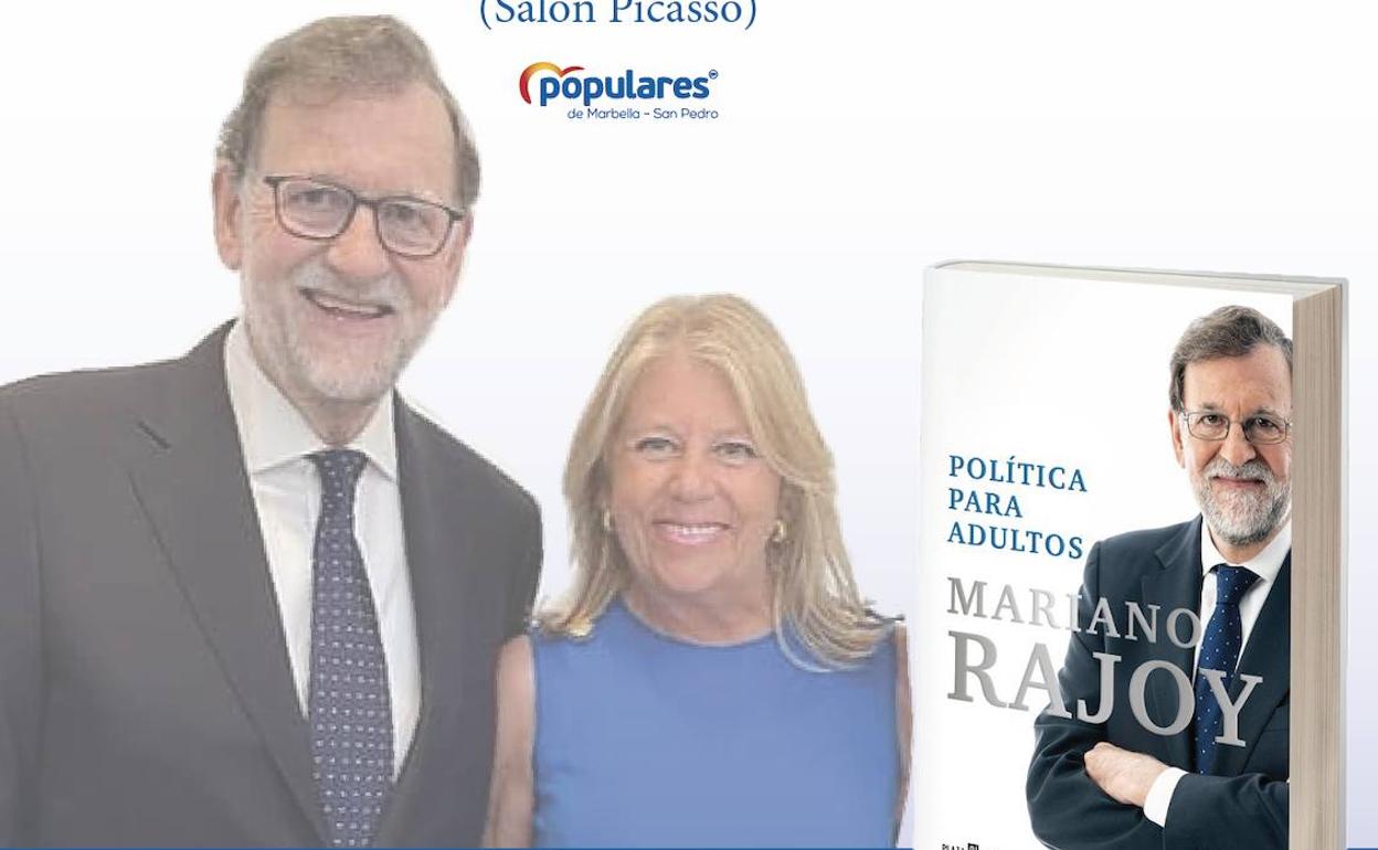 Mariano Rajoy presentará su libro en Marbella. 