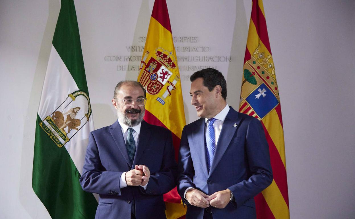 Los gobiernos andaluz y aragonés impulsan la Autopista Ferroviaria en el corredor entre Algeciras y Zaragoza