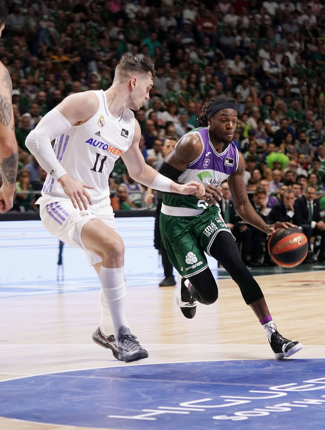 El cuadro malagueño se ha medido este domingo al Real Madrid arropado por un Martín Carpena lleno