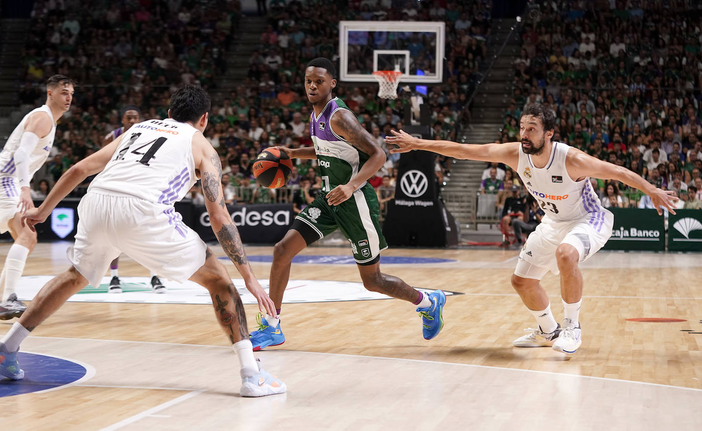 El cuadro malagueño se ha medido este domingo al Real Madrid arropado por un Martín Carpena lleno