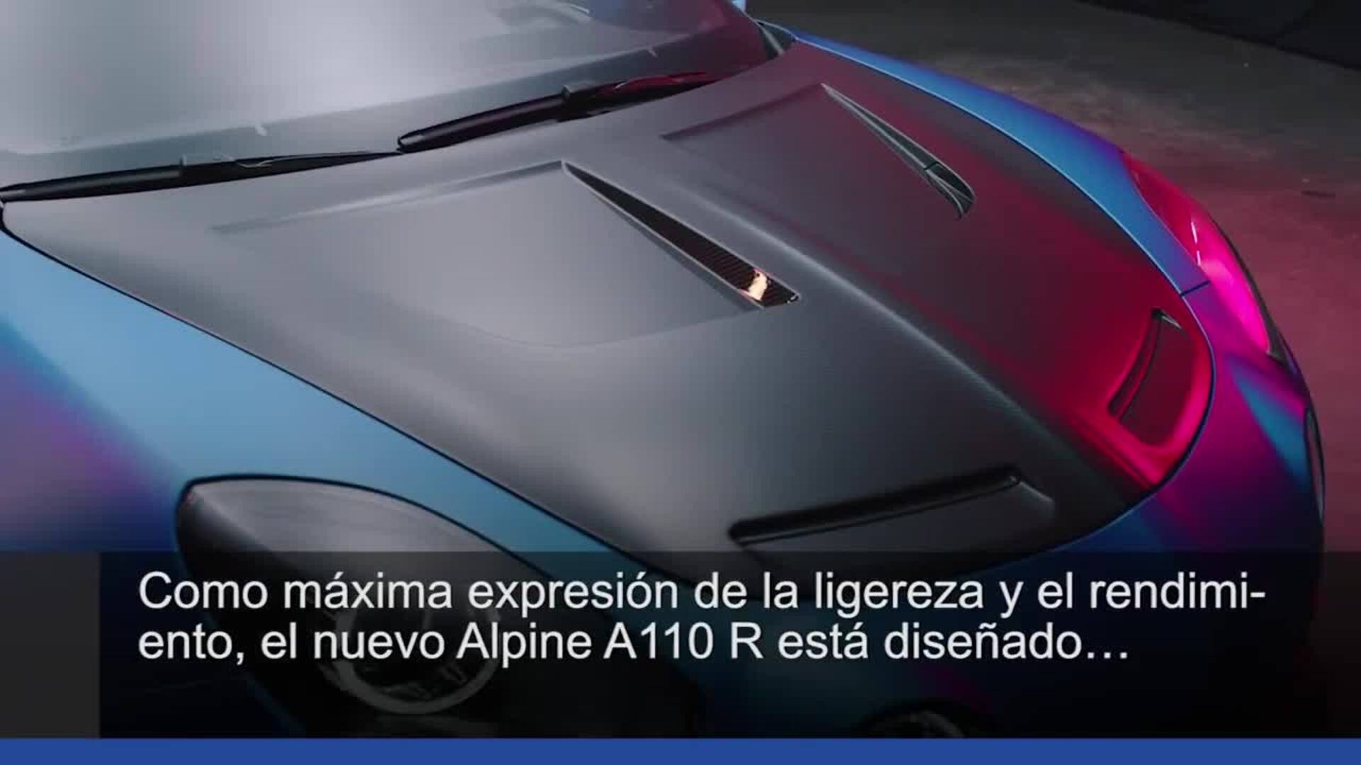 Alpine A110 R: el Alpine más radical
