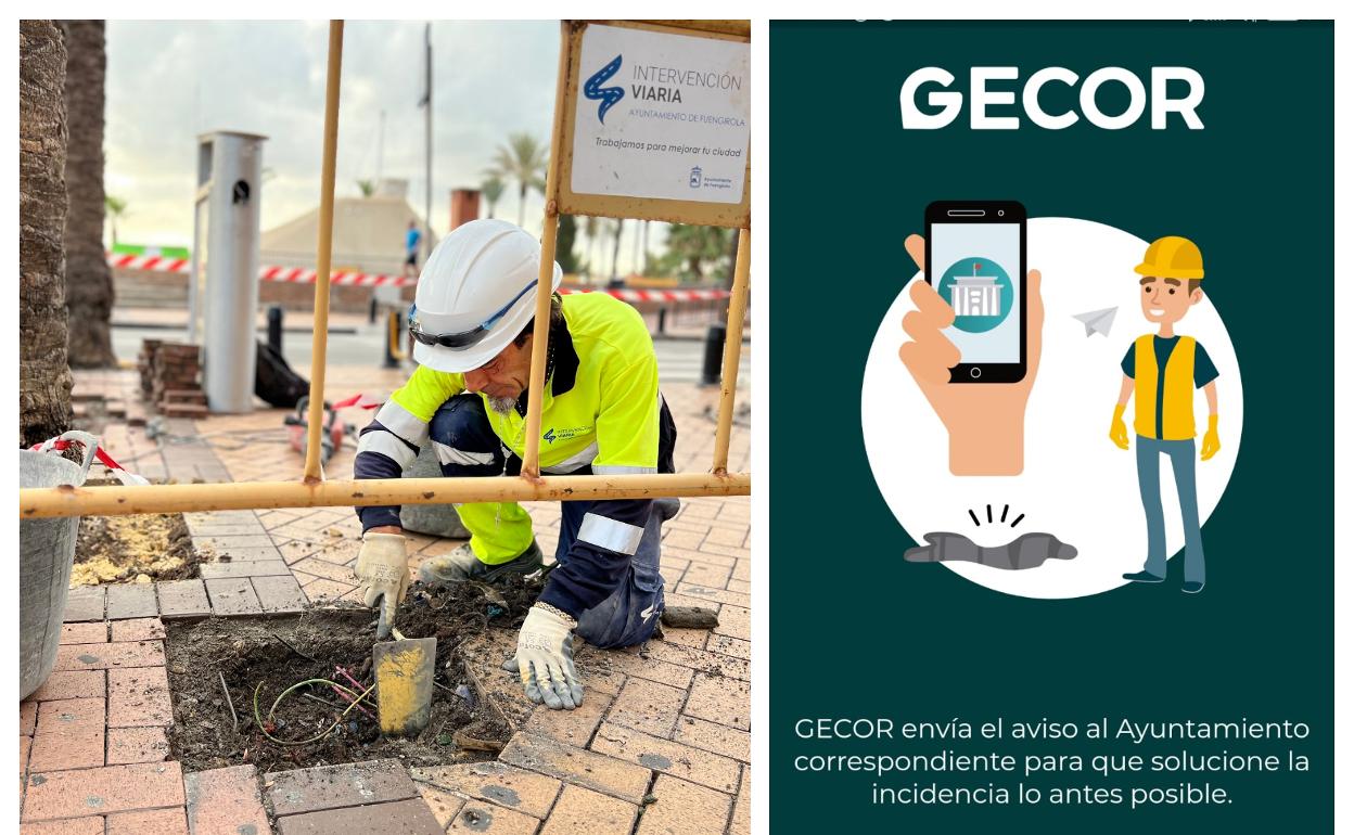 Gecor, el aliado tecnológico de Fuengirola para la reparación urbana