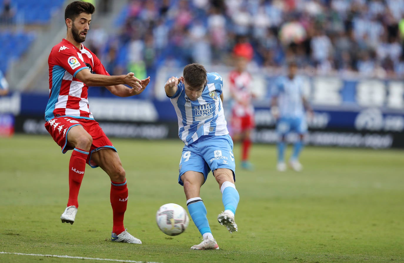 El Málaga se adelantó en el minuto 4 por medio de Cristian 