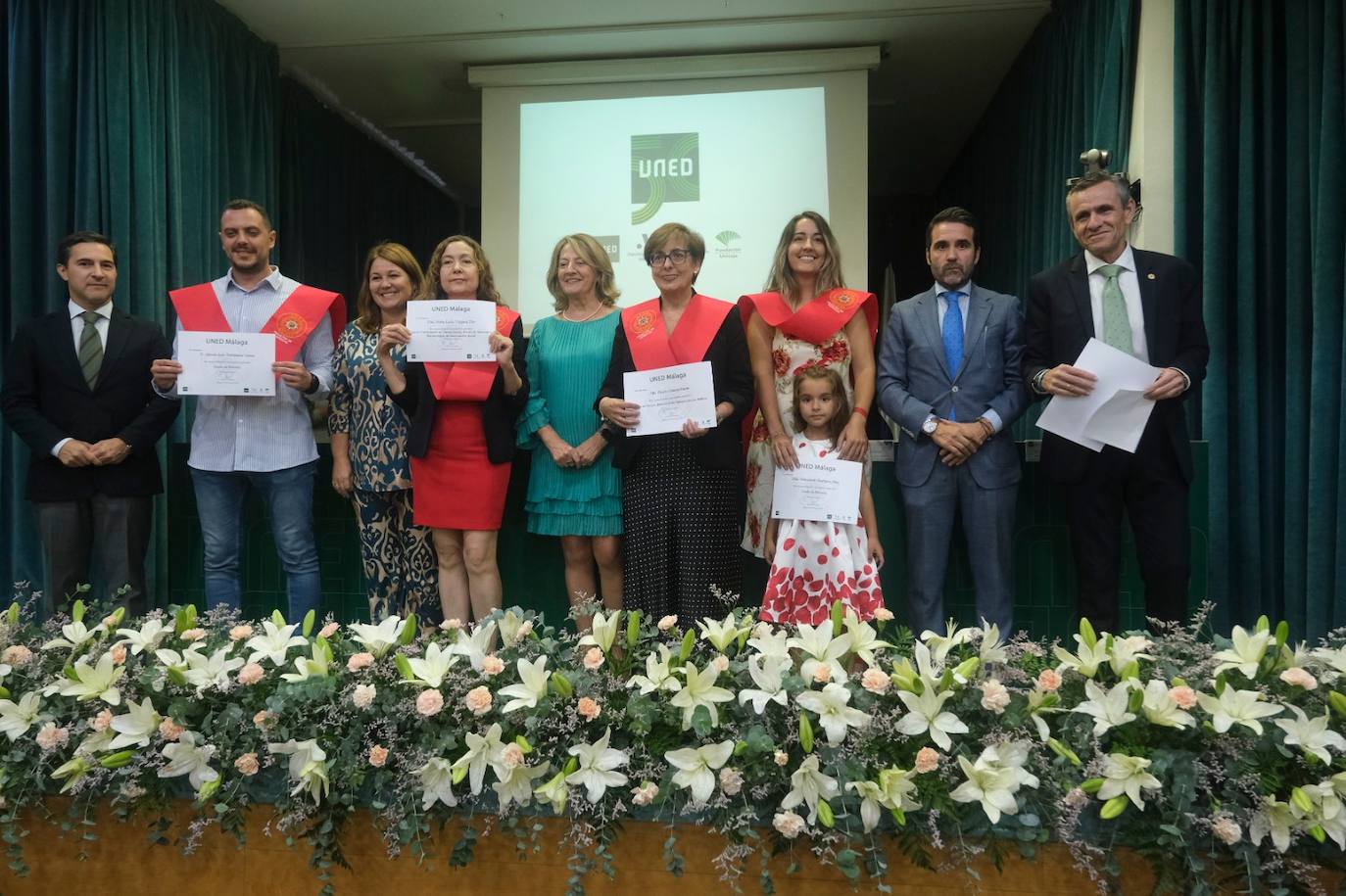 Inauguración del nuevo curso académico en la UNED de Málaga. 