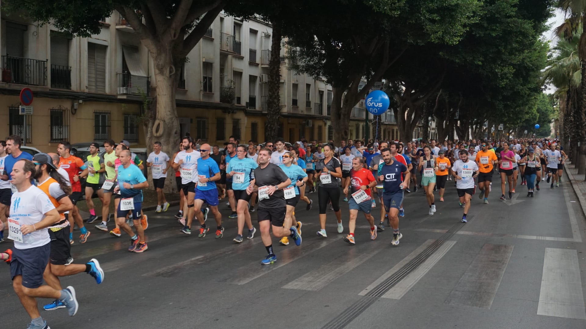 Casi 11.000 atletas participan este domingo en esta prueba que discurre por la capital malagueña.