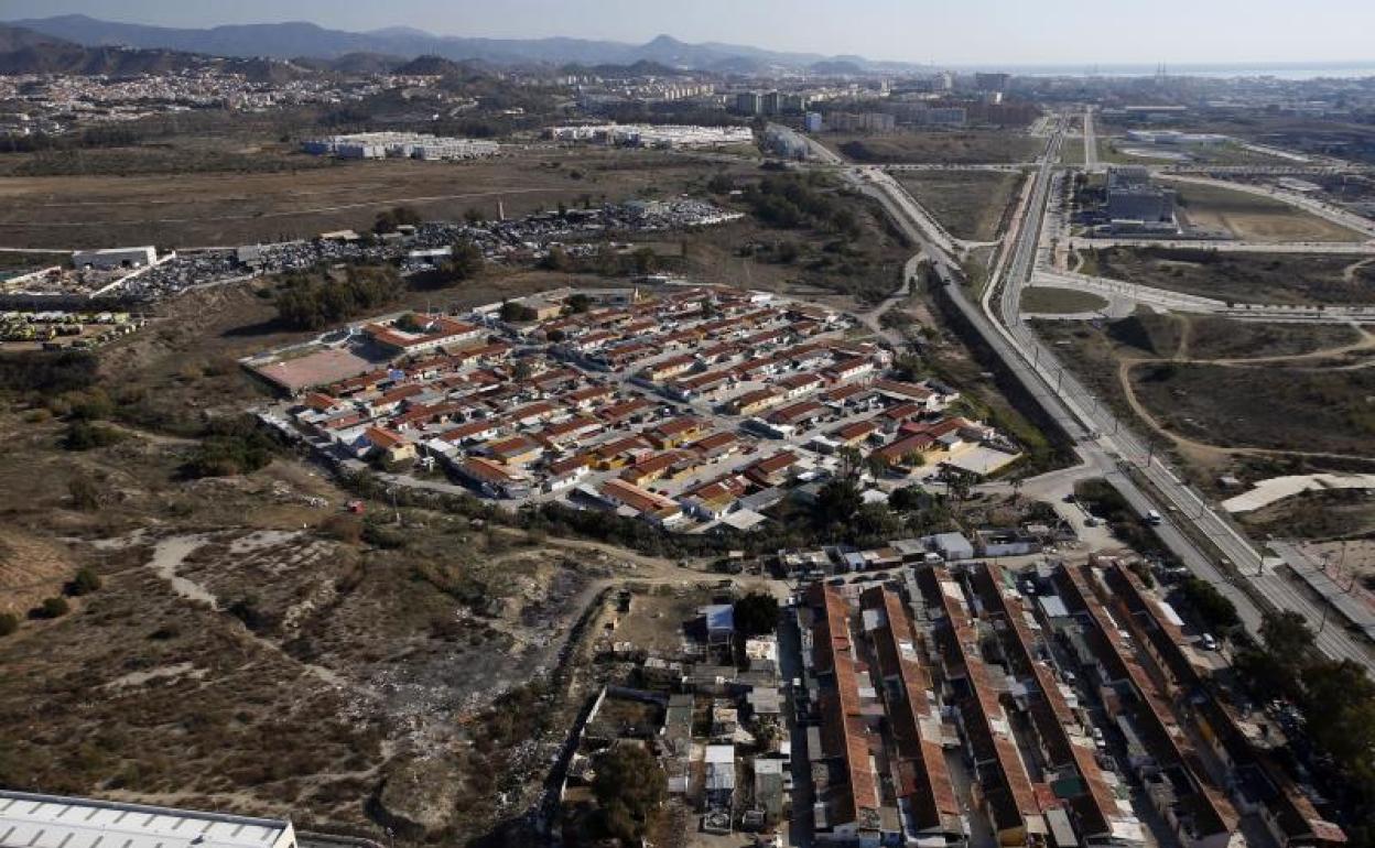 Vista de la barriada de Los Asperones. 