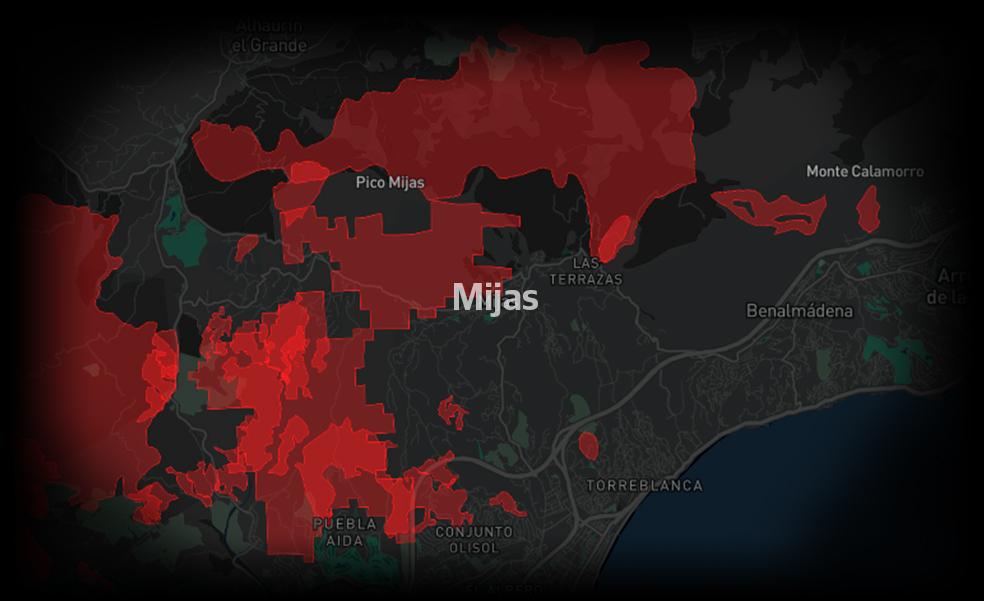 Mijas es el tercer municipio andaluz con más incendios forestales desde 1975