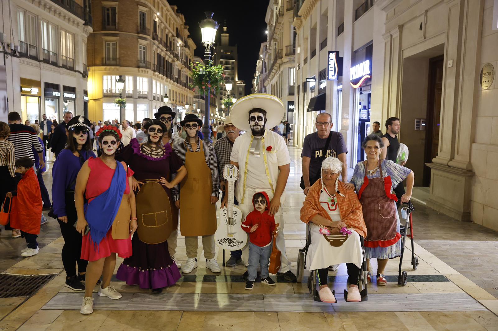 Halloween en el Centro de Málaga 