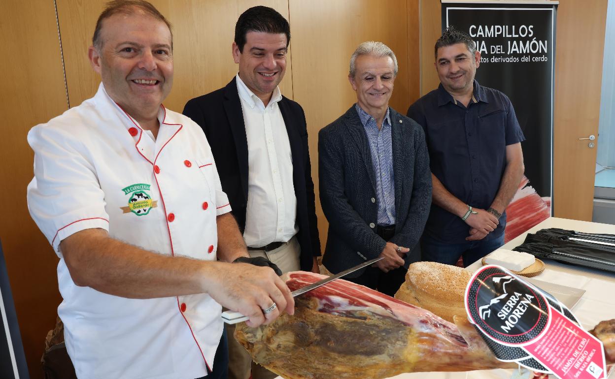 Presentación de la feria del jamón.