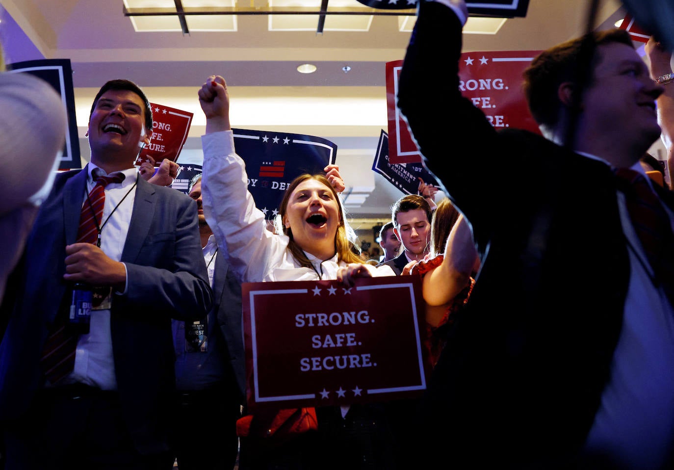 Sede electoral de los republicanos en Washington.