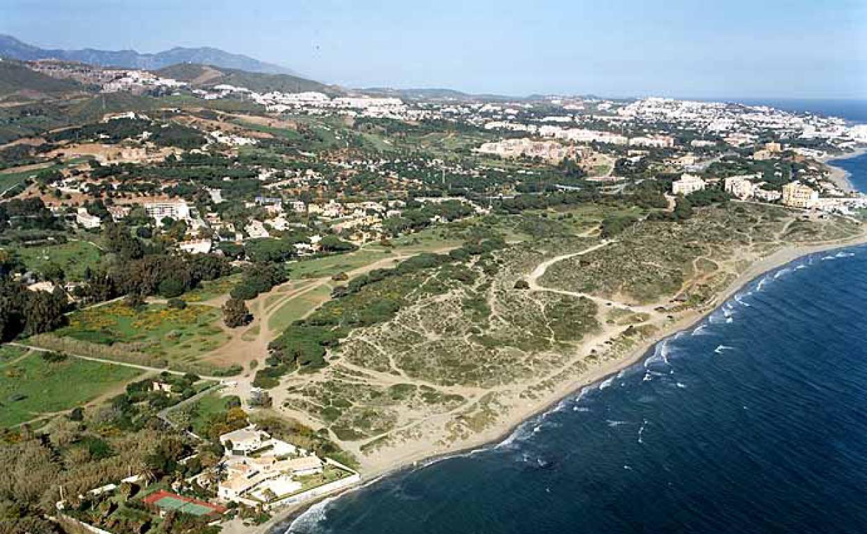 Vista de archivo de la zona de Artola en Marbella.