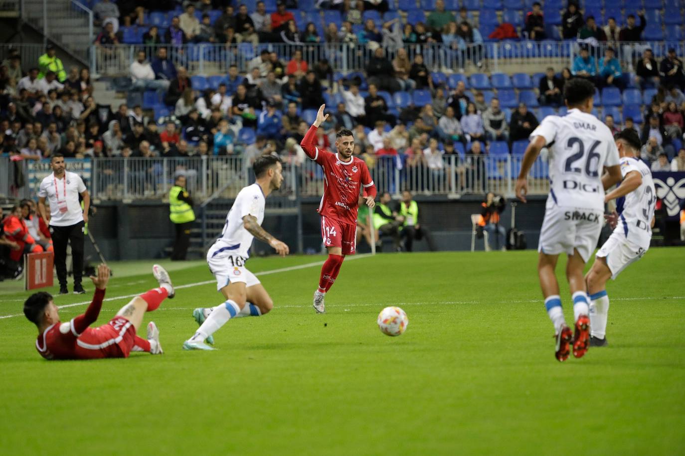 El Rincón cae en copa ante el Espanyol (0-3). 