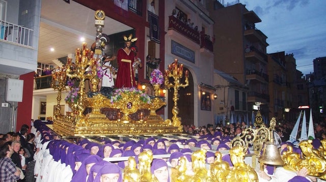 Salida procesional de Nuestro Padre Jesús de la Sentencia. 