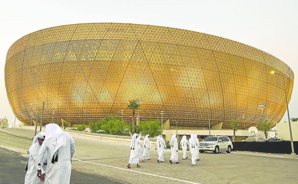 El estadio de Lusail. Una de las sedes que acogerán los partidos del torneo.