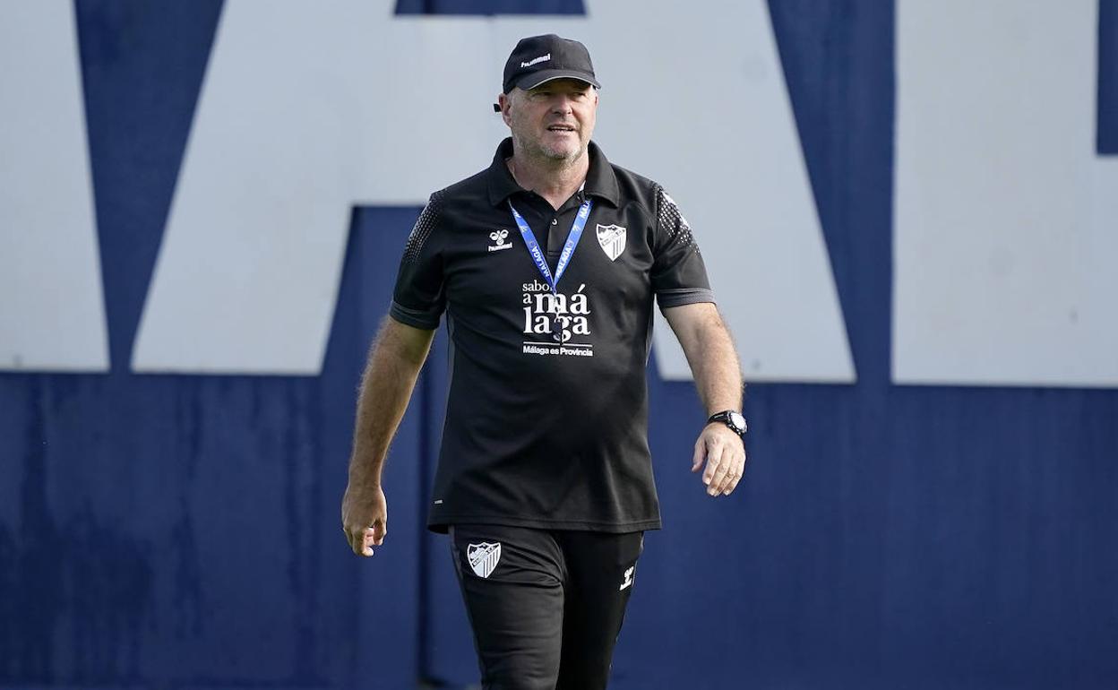 Pepe Mel, entrenador del Málaga.