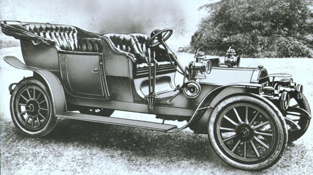 El Alpha de 1908 es el primer automóvil que lleva el nombre de Lancia