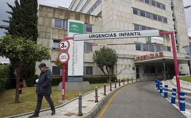 Urgencias del Hospital materno Infantil de Málaga.