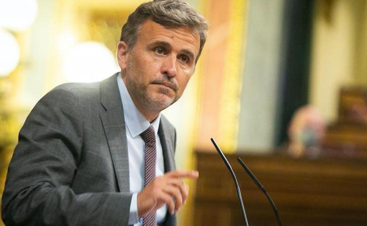 Ignacio López en una intervención en el pleno del Congreso.