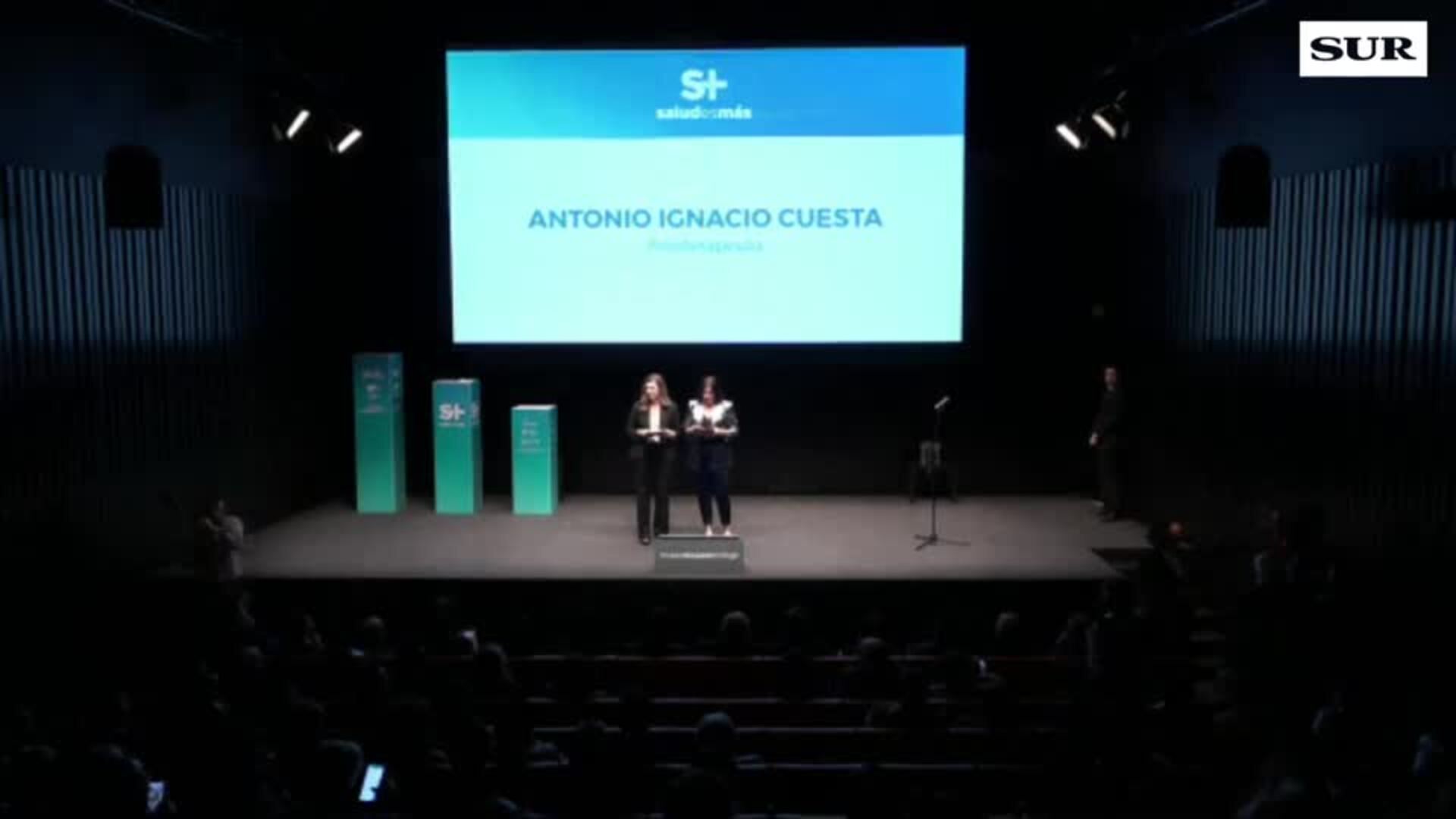 Gala Salud es Más | Reconocimiento a Antonio Ignacio Cuesta, fisioterapeuta