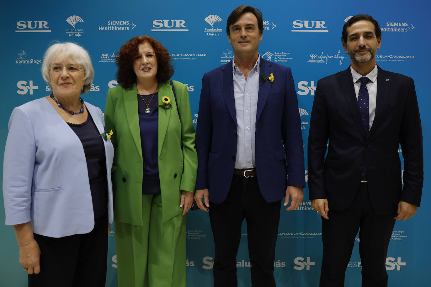 Liz Parry, Marisa Martín, Rafael Olalla y Miguel Gil. 