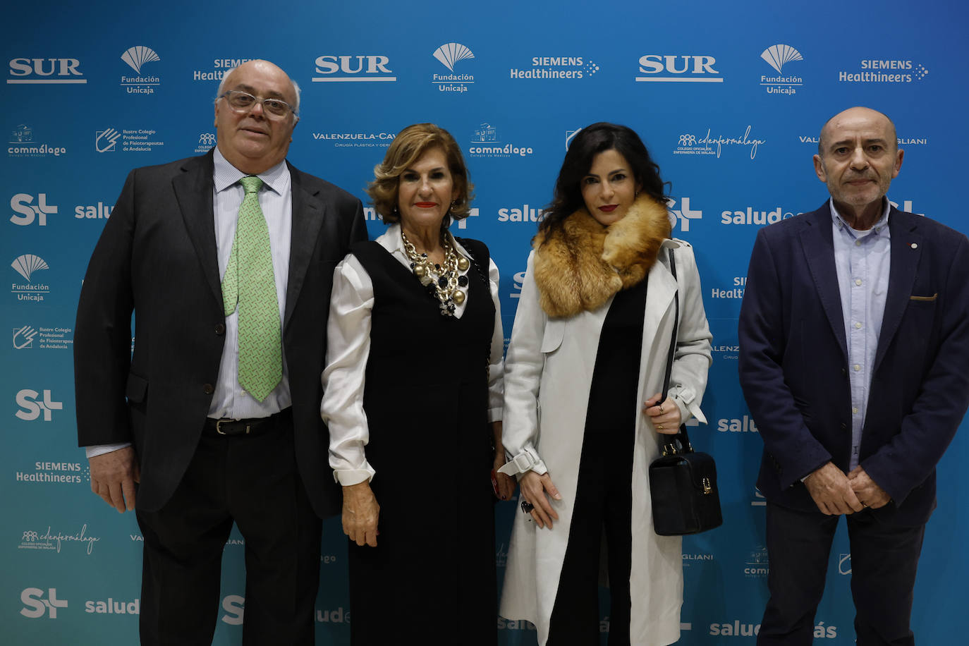 José Ignacio Marcos, María de la O Sánchez de Ibargüen, Lucía Marcos y Salvador Arcas. 