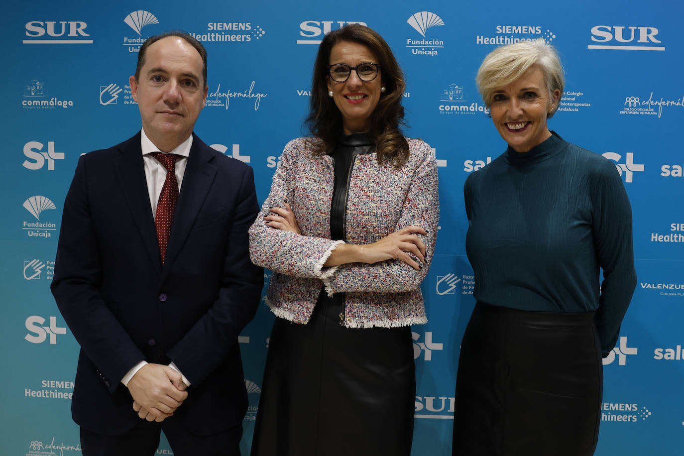 Federico Moret, Mariela Checa y Eva Cabra. 