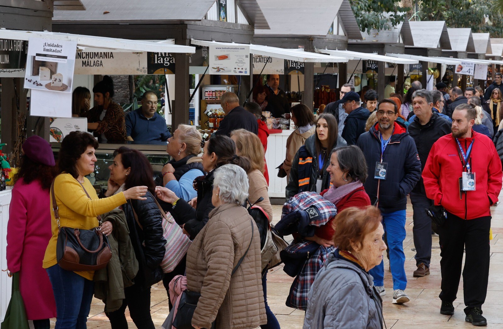 Fotos: Inauguración de una nueva edición de la Feria Sabor a Málaga en el Parque