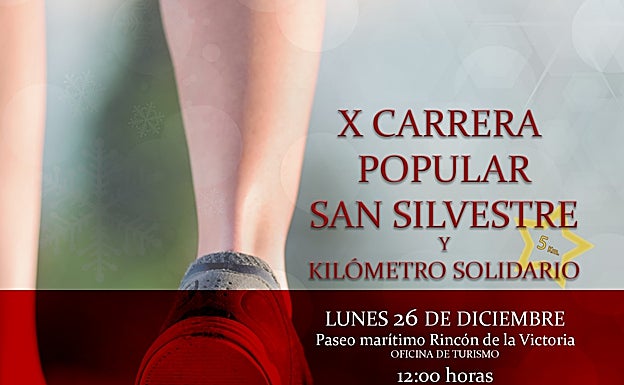 Cartel promocional de la prueba deportiva. 