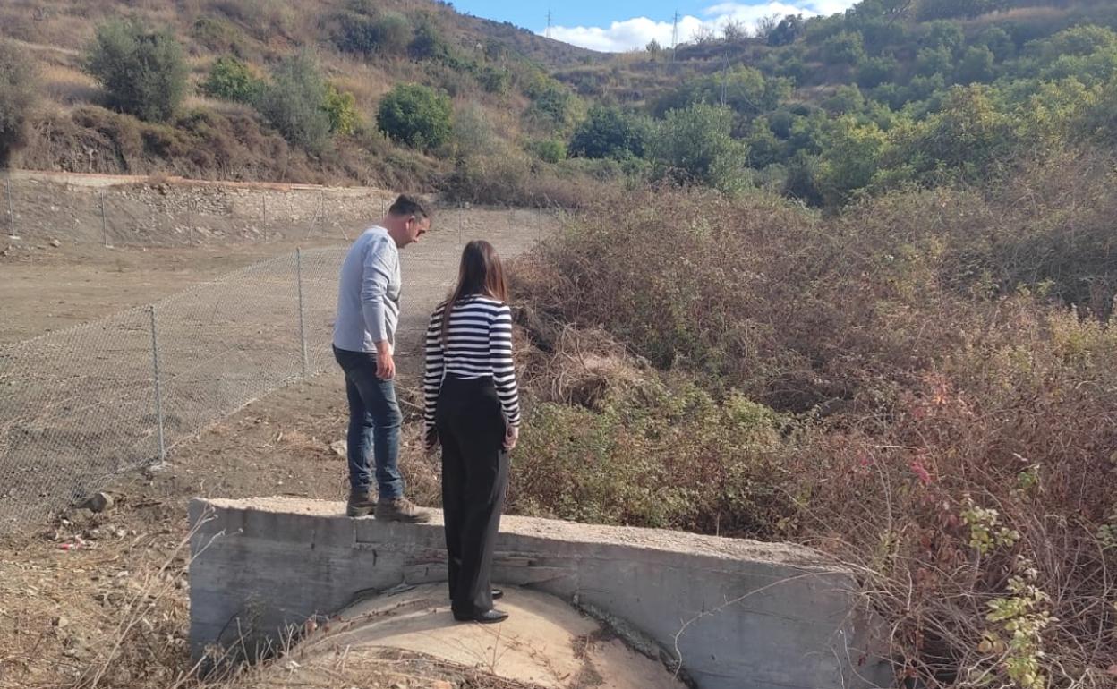 Imagen de los terrenos donde se ha proyectado la construcción de la subestación eléctrica de Torrox. 