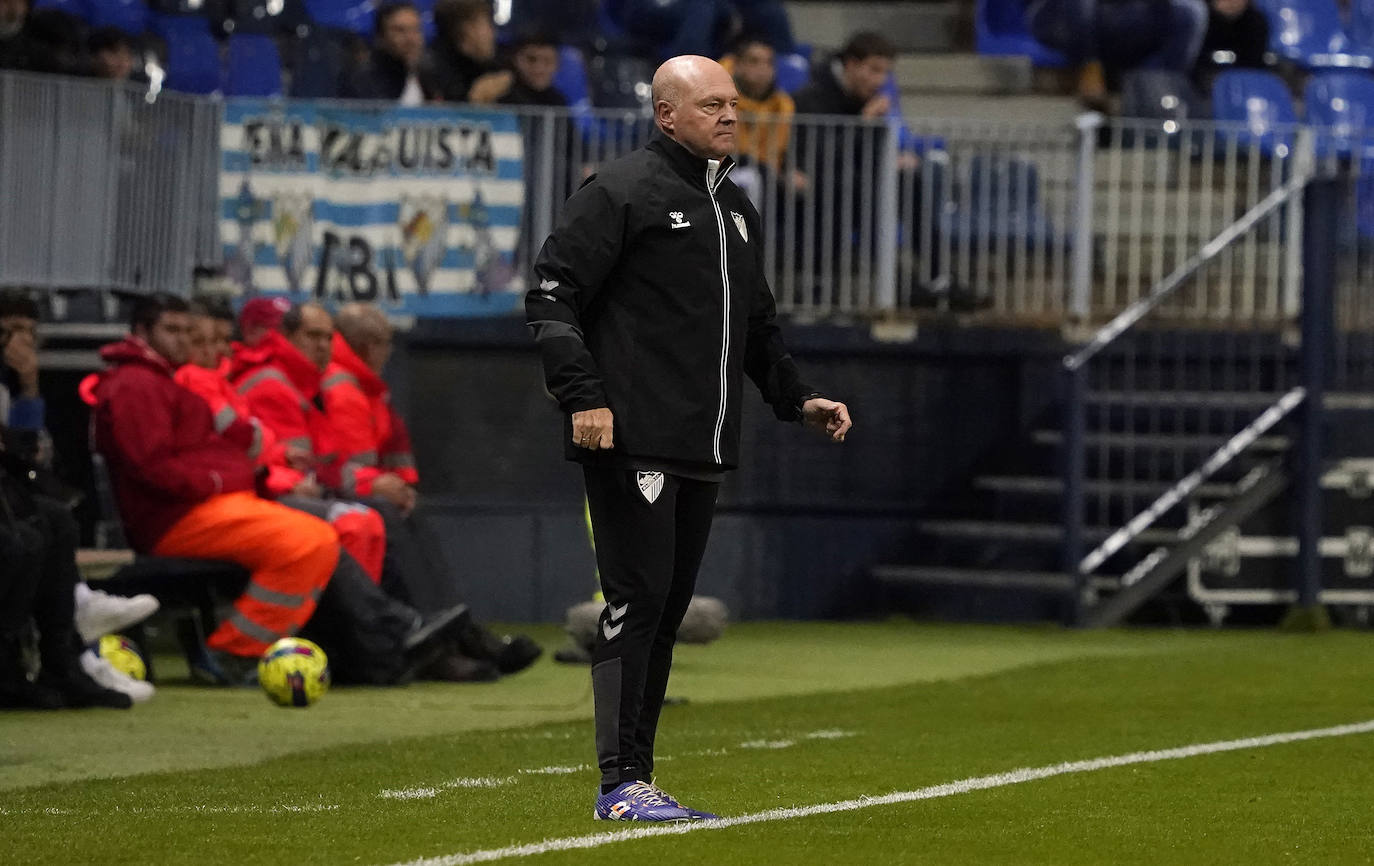 Partido de la Jornada 16 de LaLiga Smartbank, disputado en La Rosaleda