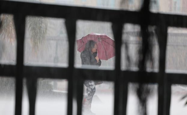 Lluvia Málaga: La borrasca deja más de 100 litros en la provincia de Málaga