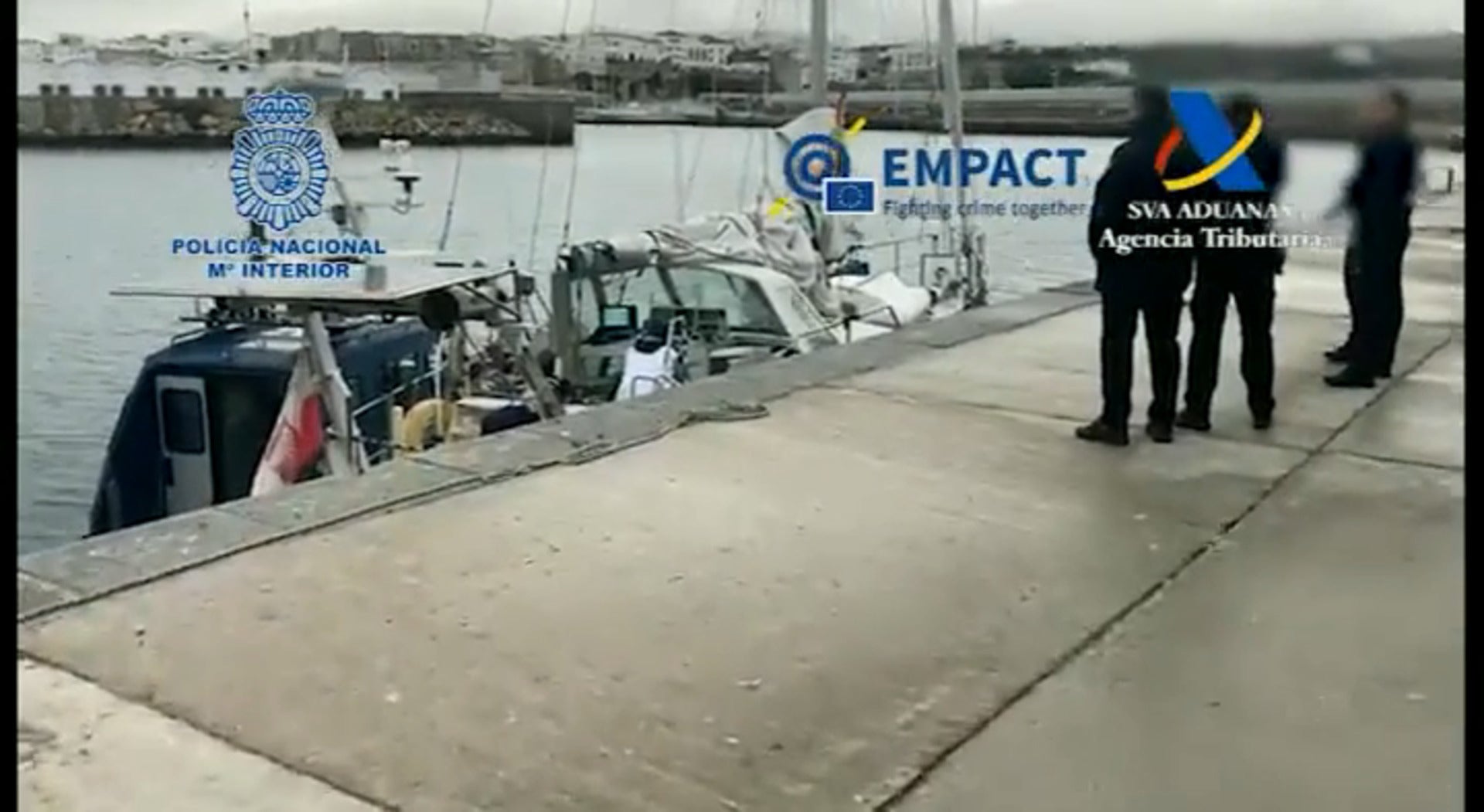 Aprovechan los partidos de España en el Mundial para enviar a Sudamérica un velero con 30 millones en droga