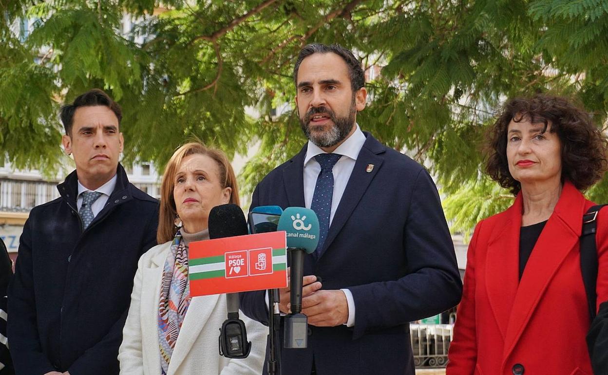 Daniel Pérez, en un momento de su intervención. 