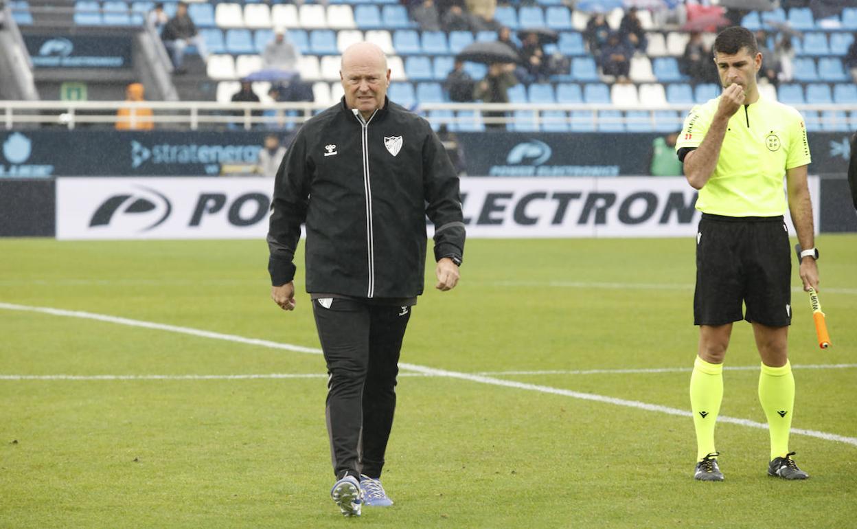 Pepe Mel, este domingo en campo del Ibiza. 