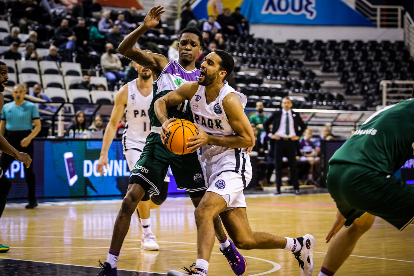 Fotos: Así fue el encuentro entre el PAOK y el Unicaja