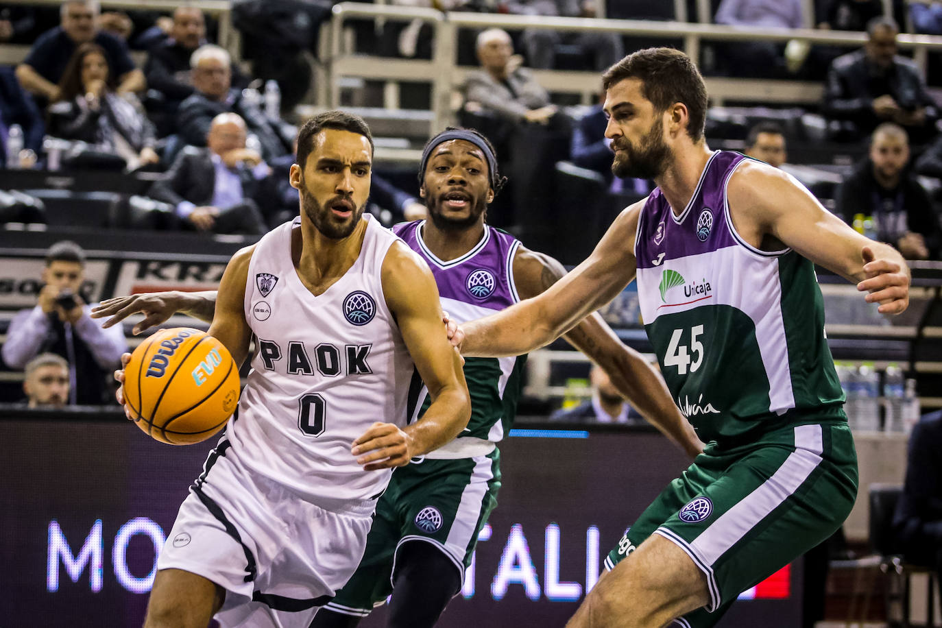 Fotos: Así fue el encuentro entre el PAOK y el Unicaja