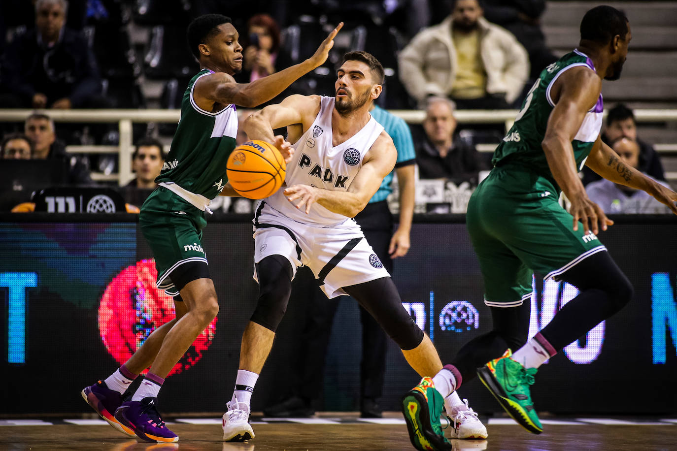 Fotos: Así fue el encuentro entre el PAOK y el Unicaja