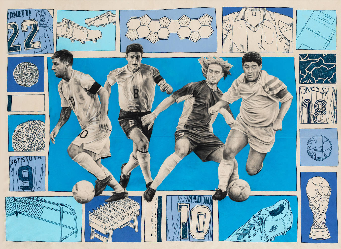 Emmanuel Lafont y Caro Revidiego, la alineación malagueña en el Mundial de Qatar