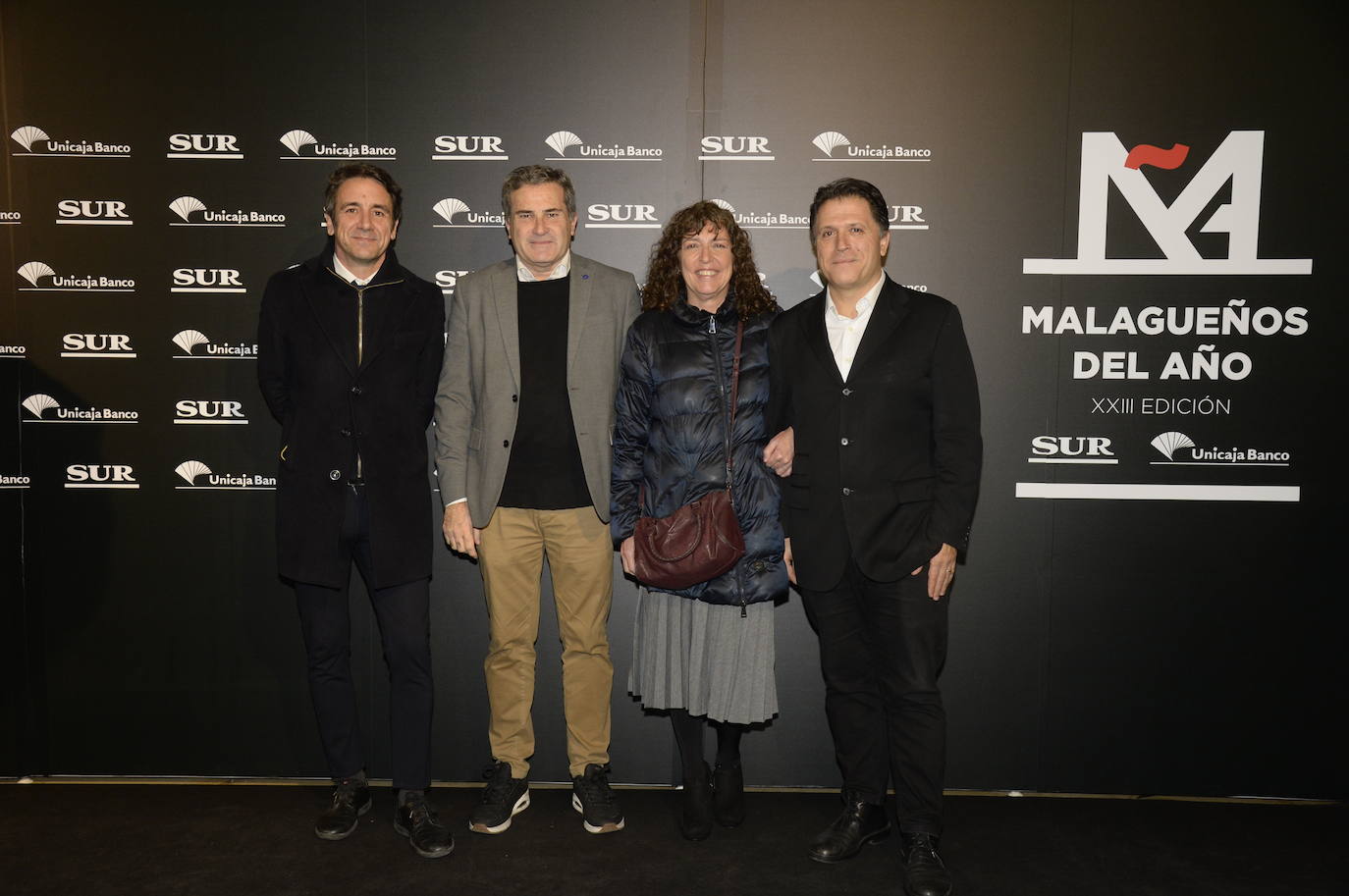 Invitados en el photocall de los premios Malagueños del Año 2022. 