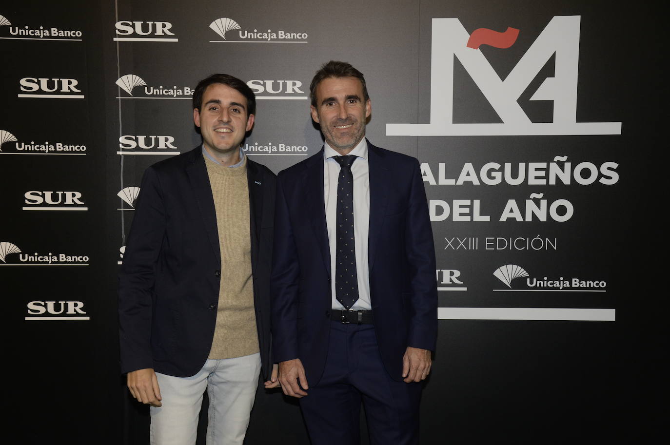 Invitados en el photocall de los premios Malagueños del Año 2022. 