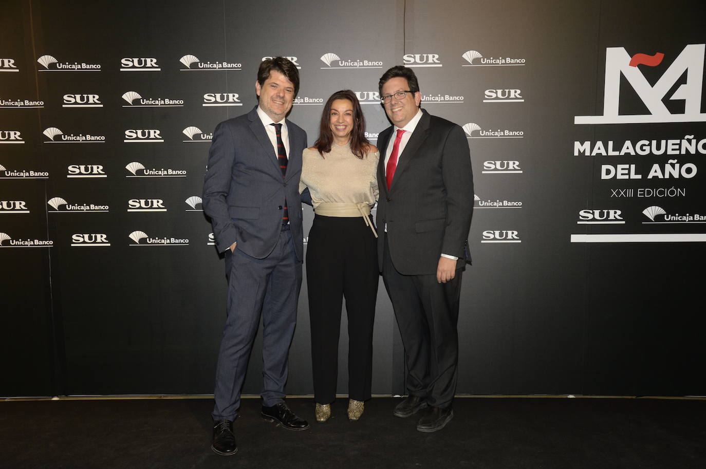 Invitados en el photocall de los premios Malagueños del Año 2022. 