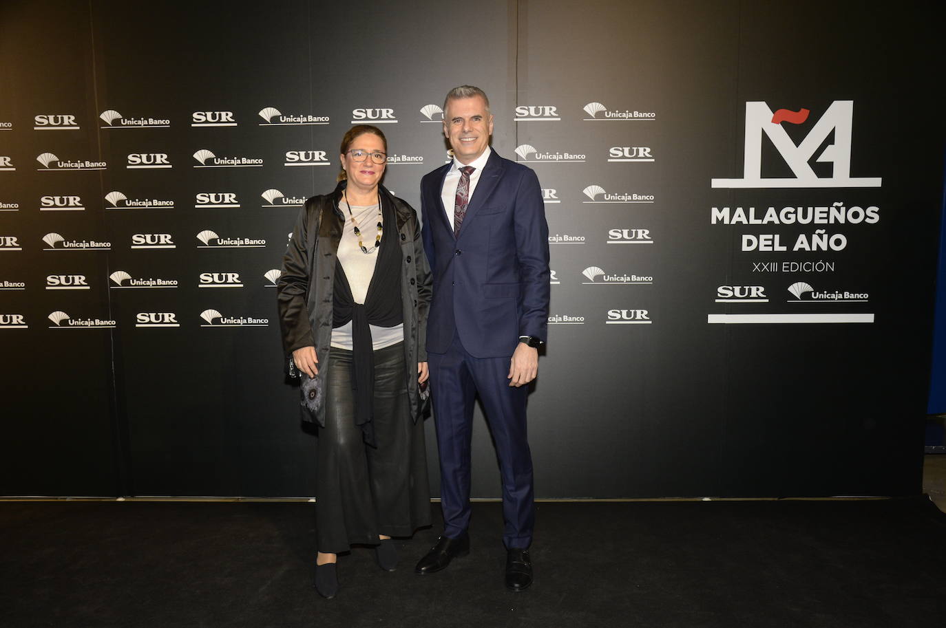 Invitados en el photocall de los premios Malagueños del Año 2022. 