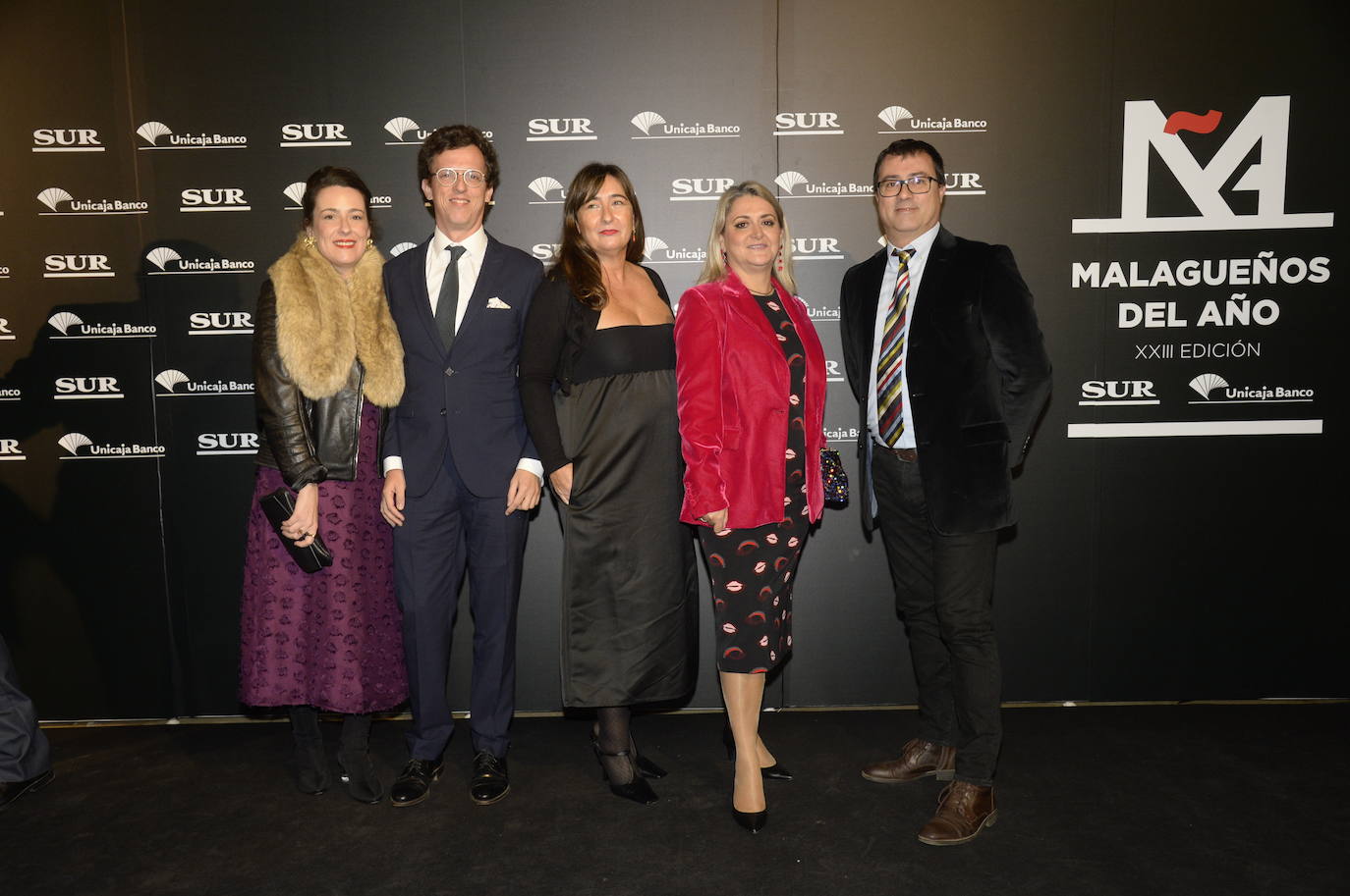 Invitados en el photocall de los premios Malagueños del Año 2022. 